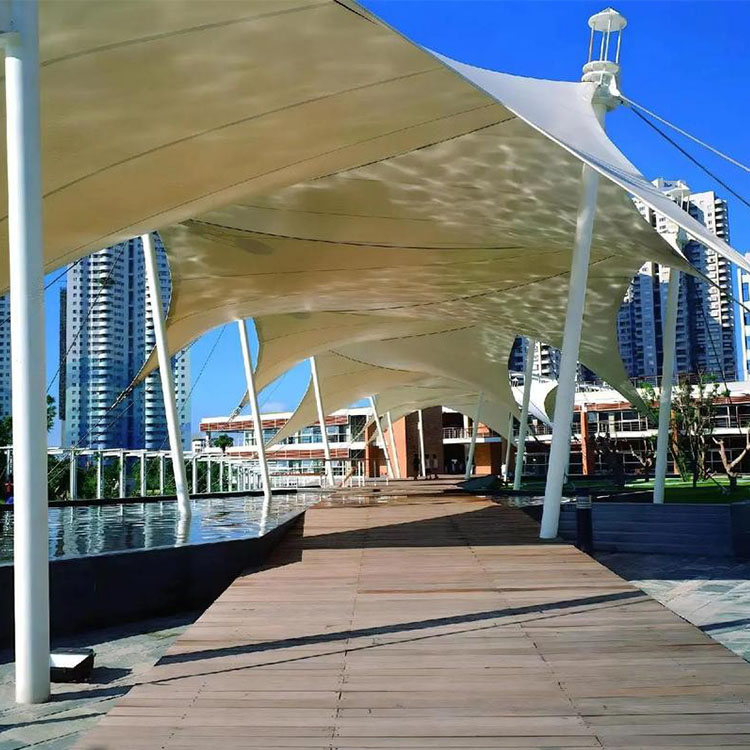 禹城市膜结构景观棚