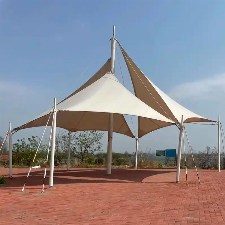 禹城市膜结构景观棚